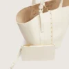 24/7-Tasche North South aus butterfarbenem Leder mit verstellbaren Griffen