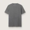 Anthrazitgraues Herren-Hemd mit Distressed-Optik