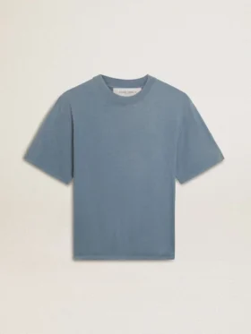 Babyblaues Hemd mit umgekehrtem Logo auf dem Rücken – Jersey Capsule