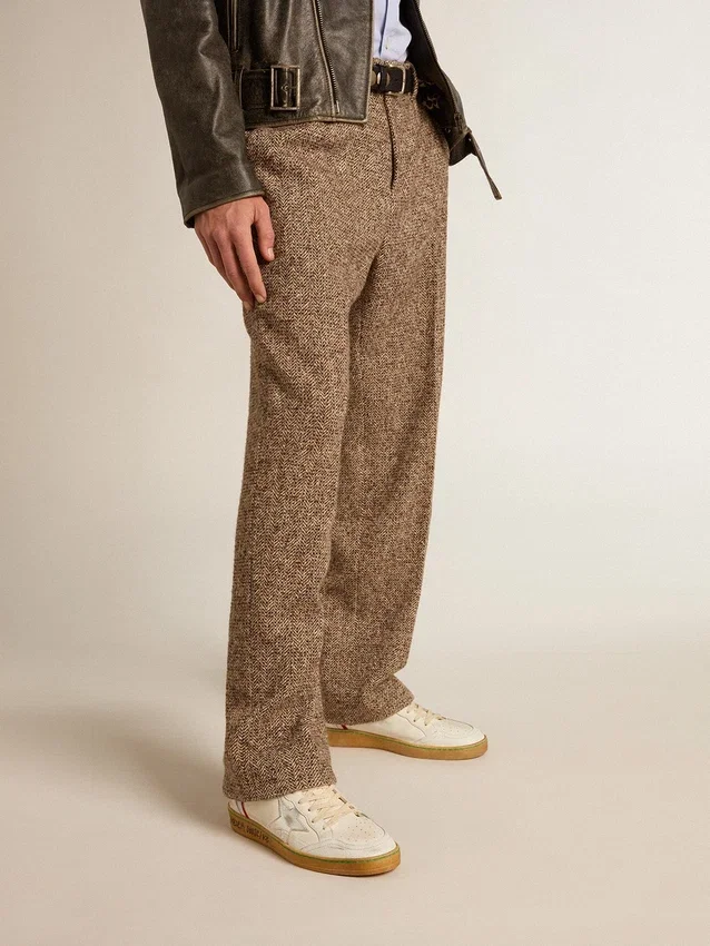 Ball Star aus Nappa und Mesh mit silbernem Metallic-Lederstern