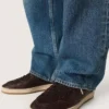 Ball Star für Herren aus dunkelbraunem Leder mit ton-in-ton Leder-Stern