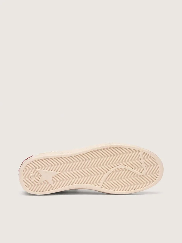 Ball Star LTD für Damen aus Nappa mit Lederstern und silberner Fersenlasche aus Wildleder