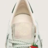 Ball Star LTD für Damen aus weissem Leder mit grünem Stern und Lederwaren