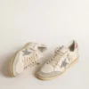 Ball Star mit Glitzerstern und rosa Wildleder-Fersenlasche