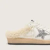 Ball Star Sabots mit Glitzerstern und Lammfellfutter