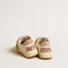 Ball Star Young aus Nappa mit Nappa-Stern und rosa Wildleder-Fersenlasche