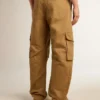 Beige-Khaki-Cargohose