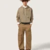 Beige-Khaki-Cargohose