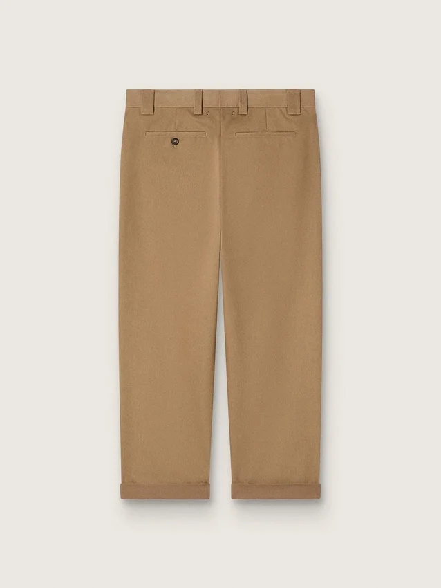Beige-Khaki-Chinos aus der Golden Collection