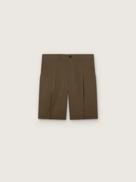 Bermudashorts aus Wollgabardine für Herren