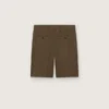Bermudashorts aus Wollgabardine für Herren