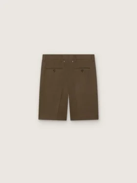 Bermudashorts aus Wollgabardine für Herren
