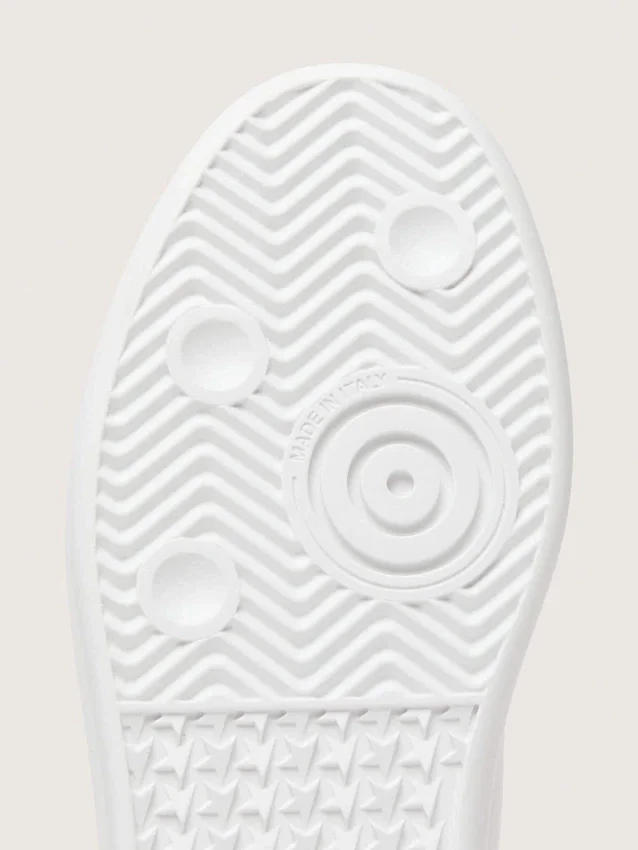 Bio-basierter «Purestar» für Damen mit weissem Stern und Fersenlasche