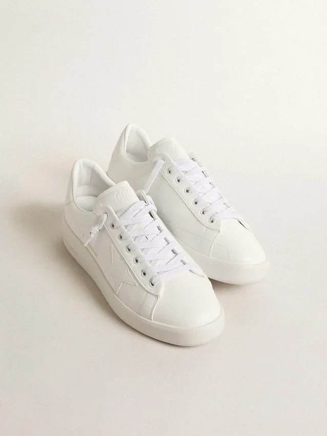 Bio-basierter Purestar für Herren mit weissem Stern und Fersenlasche