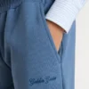 Blaue Jogginghose für Kinder mit Stickerei
