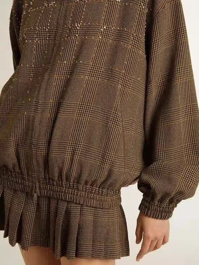 Bomberjacke aus Wolle für Damen