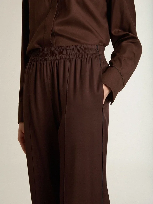 Braune Jogginghose für Damen