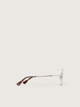 Carter-Sonnenbrille mit blauen Gläsern und Kristallen