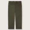 Chinos in Militärgrün aus der Golden Collection