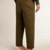 Chinos in Militärgrün aus der Golden Collection