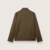 Coach-Jacke für Herren aus Wollgabardine mit Stickerei