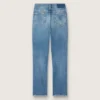 Cropped-Flared-Jeans für Damen mit mittlerer Waschung