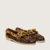 Cruise-Loafer für Damen aus Ponyleder mit Leopardenmuster