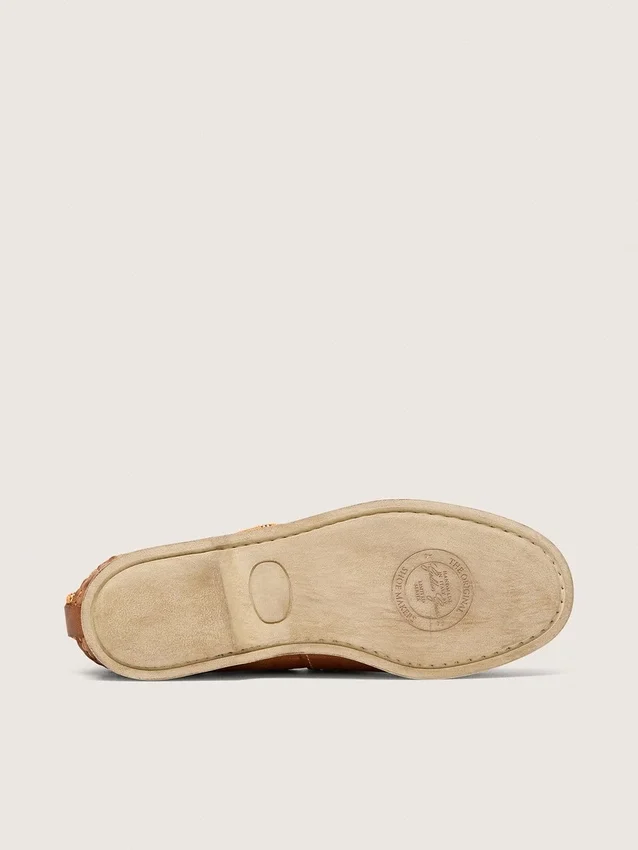 Cruise-Loafer für Damen aus tabakfarbenem Leder