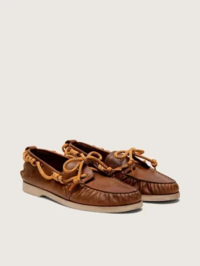 Cruise-Loafer für Herren aus tabakfarbenem Leder