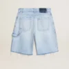 Damen-Bermudashorts aus Denim im Used-Look