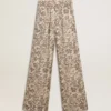 Damen-Jogginghose mit Blumenprint