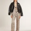 Damen-Jogginghose mit Blumenprint