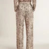 Damen-Jogginghose mit Blumenprint