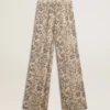 Damen-Jogginghose mit Blumenprint