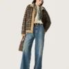 Damen-Modell «Ball Star LTD» aus Ebenholz-Nappa mit mehrfarbiger Stickerei und weissem Stern
