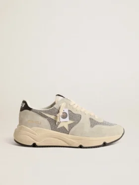 Damen-Running Sole mit Swarovski-Kristallen und elfenbeinfarbenem Stern verziert