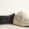 Damen-Running Sole mit Swarovski-Kristallen und elfenbeinfarbenem Stern verziert