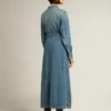 Damen-Shirtkleid aus Denim mit Gürtel