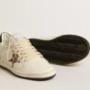 Damen-Sneaker «Ball Star» mit Stern im Leopardenmuster, verziert mit Swarovski-Kristallen