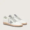 Damen-Sneaker «Ball Star Wishes» aus Nappaleder mit Glitzerstern und Fersenlasche