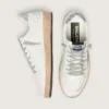 Damen-Sneaker «Ball Star Wishes» aus Nappaleder mit Glitzerstern und Fersenlasche