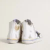 Damen-Sneaker «Francy Penstar LAB» mit schwarzem Lederstern und mehrfarbigen Nieten
