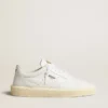 Damen-Sneaker «Tenth Star» aus weissem Leder