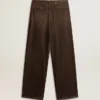 Damenhose aus Baumwolle mit mittlerer Waschung