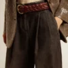 Damenhose aus Baumwolle mit mittlerer Waschung