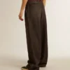 Damenhose aus Baumwolle mit mittlerer Waschung