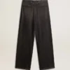 Damenhose aus Baumwolle mit mittlerer Waschung