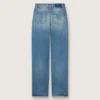 Damenjeans mit mittlerer Waschung