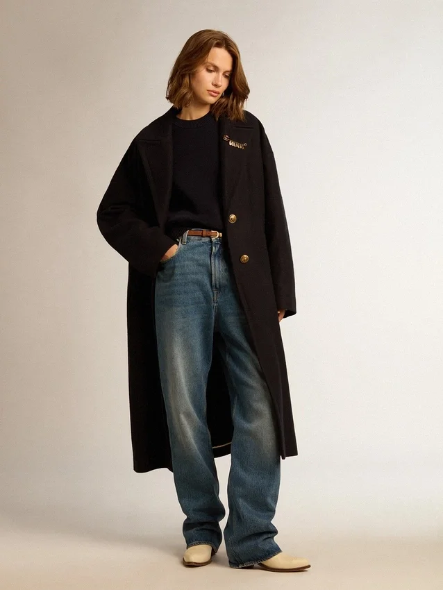 Damenjeans mit mittlerer Waschung