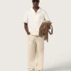 Denimblaue Baseballkappe mit rot-weissem Frottee-«Golden»-Aufnäher